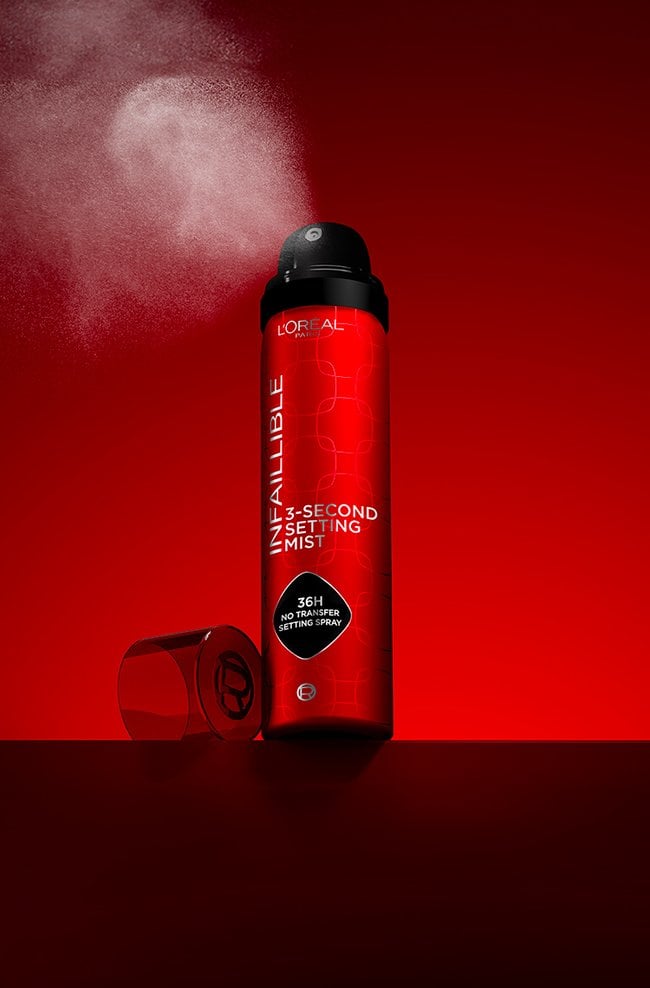 L’Oréal Infallible 3-Second Setting Mist – Spray Fijador XL 36H 🔥