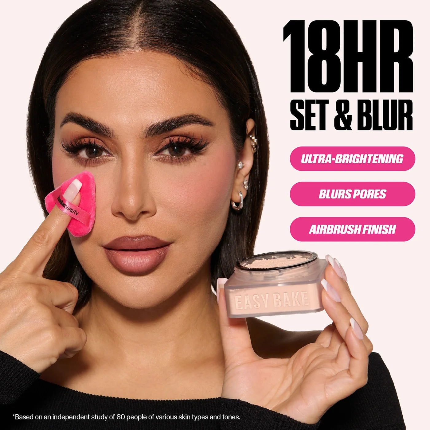 ✨ HUDA BEAUTY Easy Bake Loose Powder – Tono Pound Cake