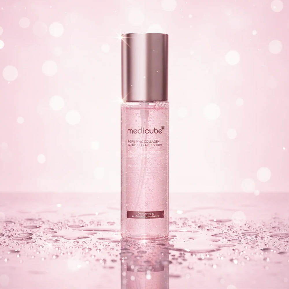 Medicube PDRN Pink Collagen Glow Jelly Mist Serum 100ml