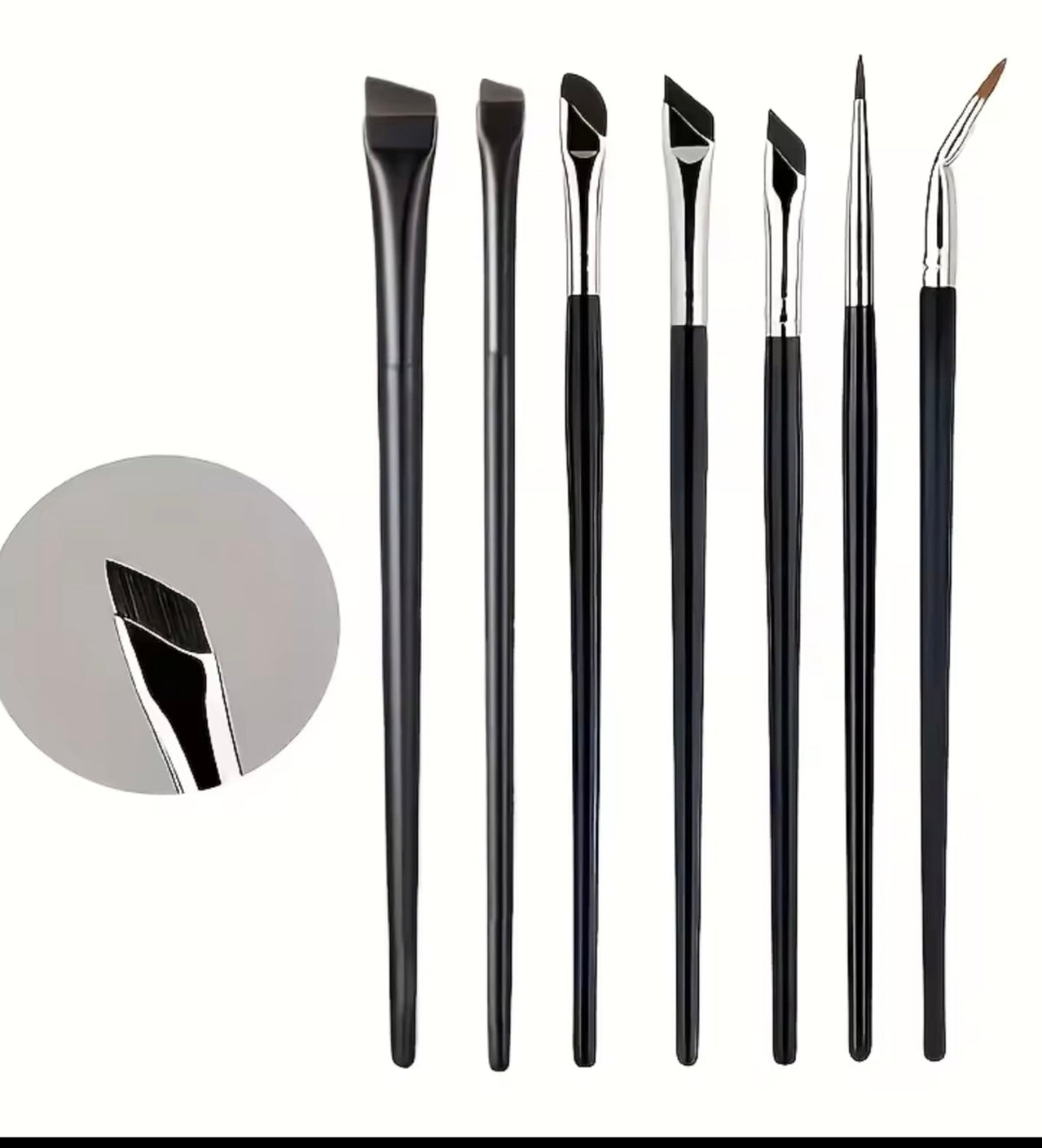 Set de 8 Brochas Delineadoras de Precisión