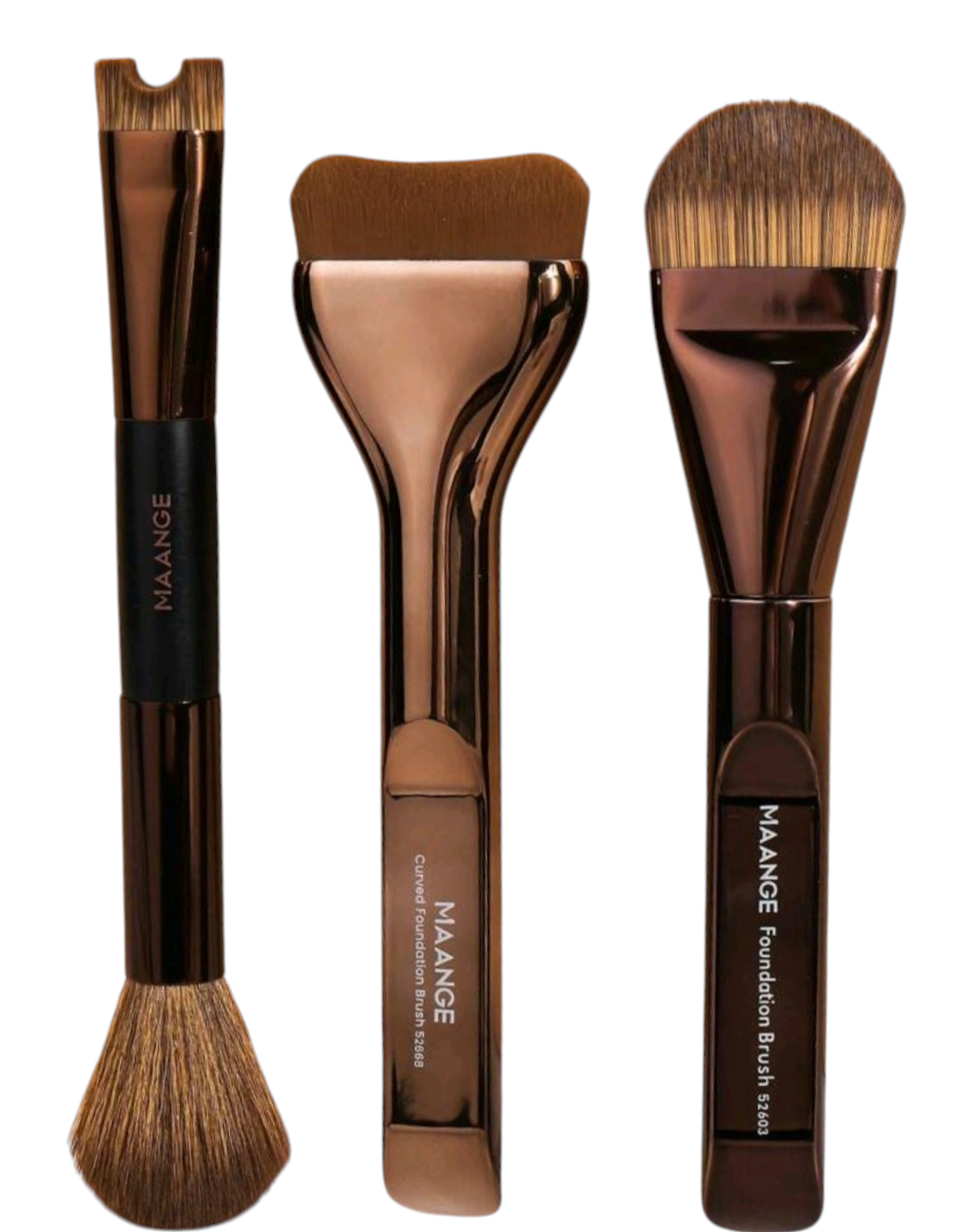 ✨ Set de Brochas MAANGE – Base & Contorno Profesional