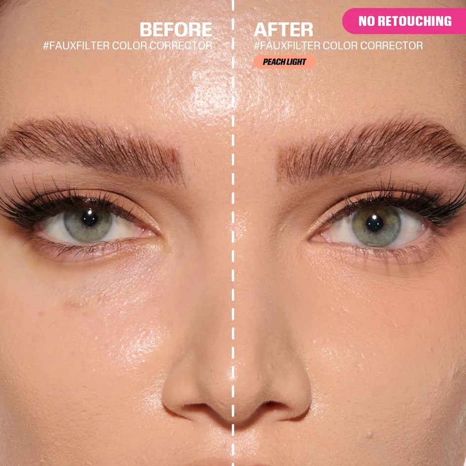 🍑 Huda Beauty – Corrector Peach Light | Corrector Crema Alta Cobertura