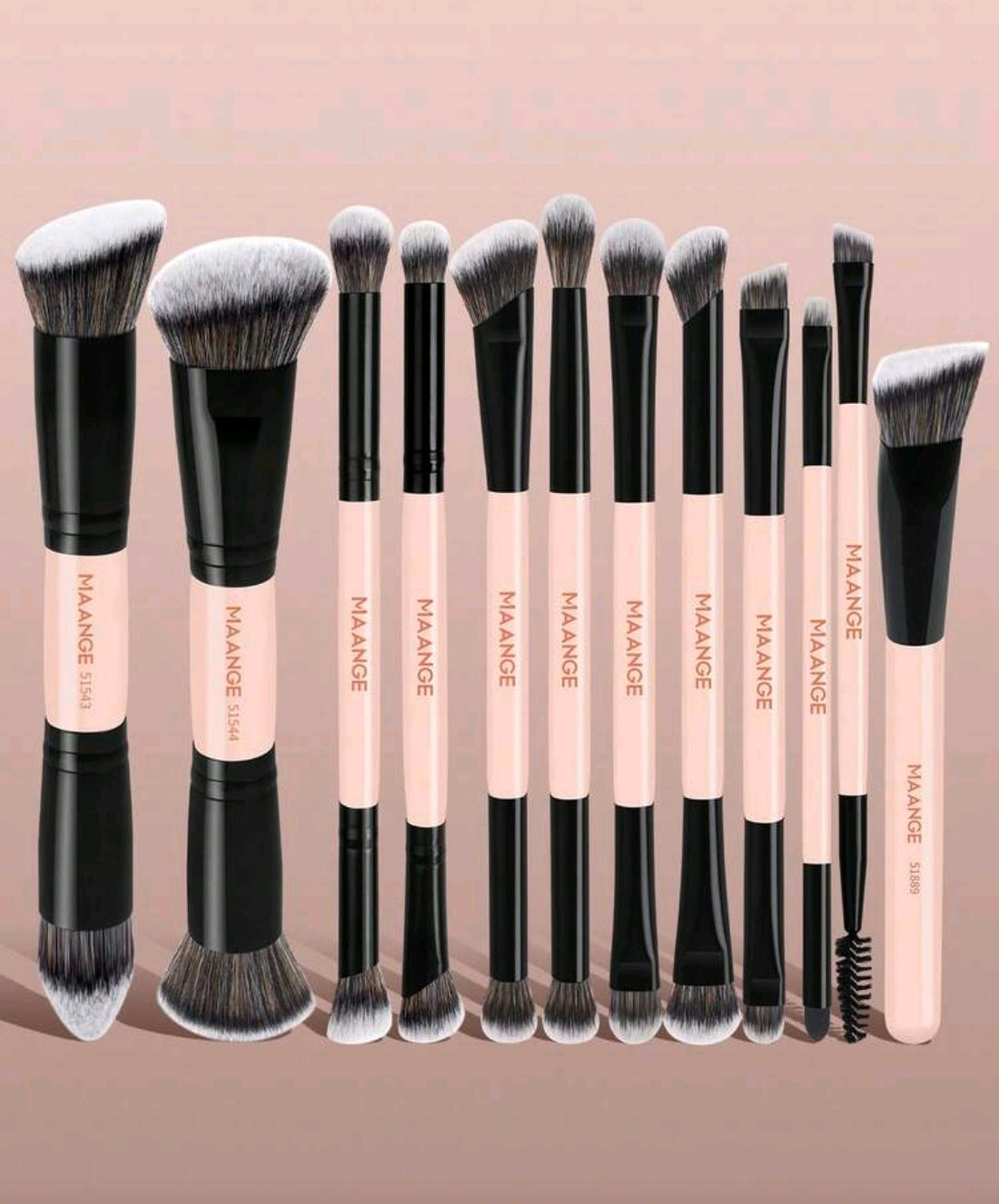 💖 MAANGE – Set Profesional de Brochas 12 Piezas