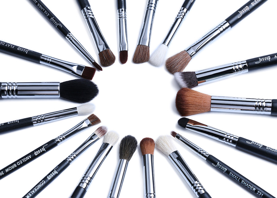✨ Set de Brochas Jessup T131 Pro – 19 piezas de lujo para un maquillaje impecable ✨
