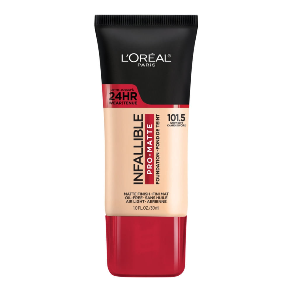 ⭐ Base L’Oréal Paris Infallible Pro-Matte 24H – Tono 101.5