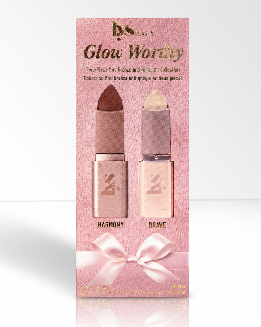 LYS Colección Mini Glow Worthy – Bronze & Highlight