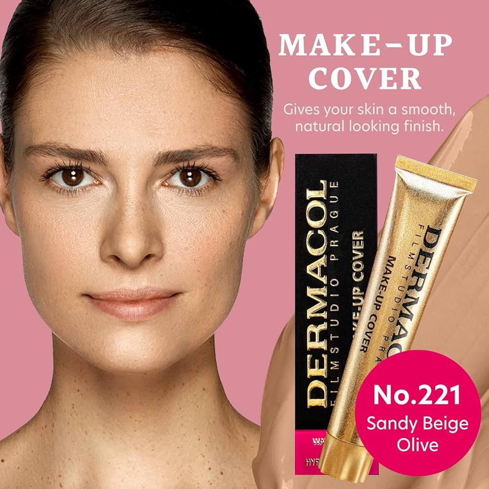 ⭐ Dermacol Film Studio Prague – Base de Maquillaje Tono 221