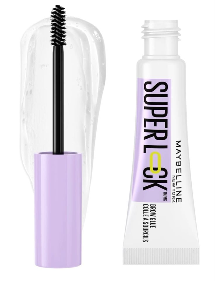 Maybelline Super Lock Brow Glue Clear – Gel Fijador Transparente para Cejas