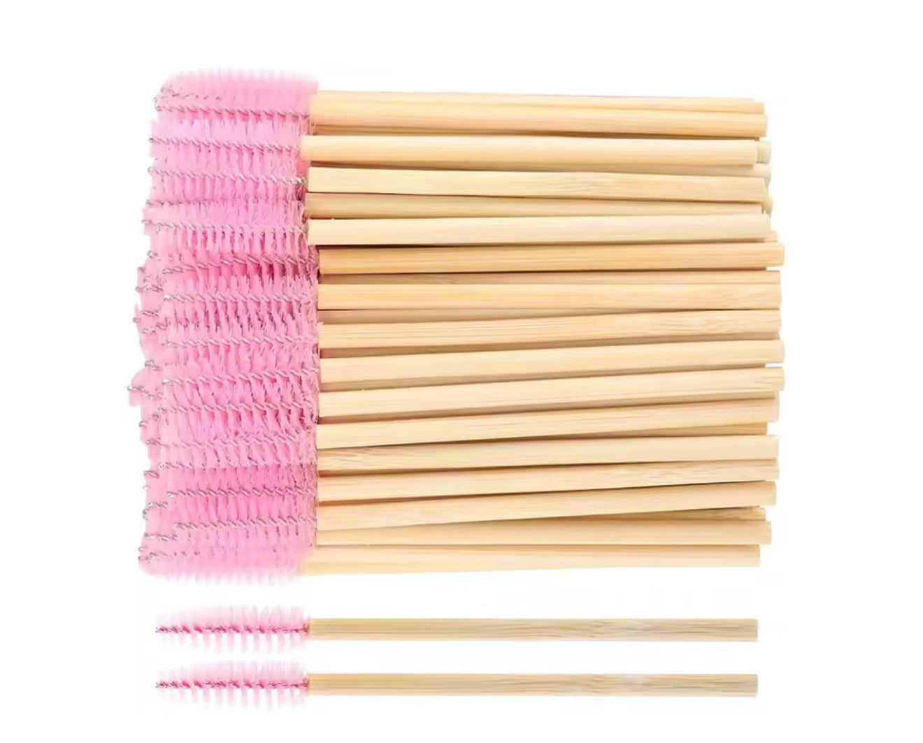 🖌️ Spoolies Desechables para Cejas y Pestañas (50 Uds )