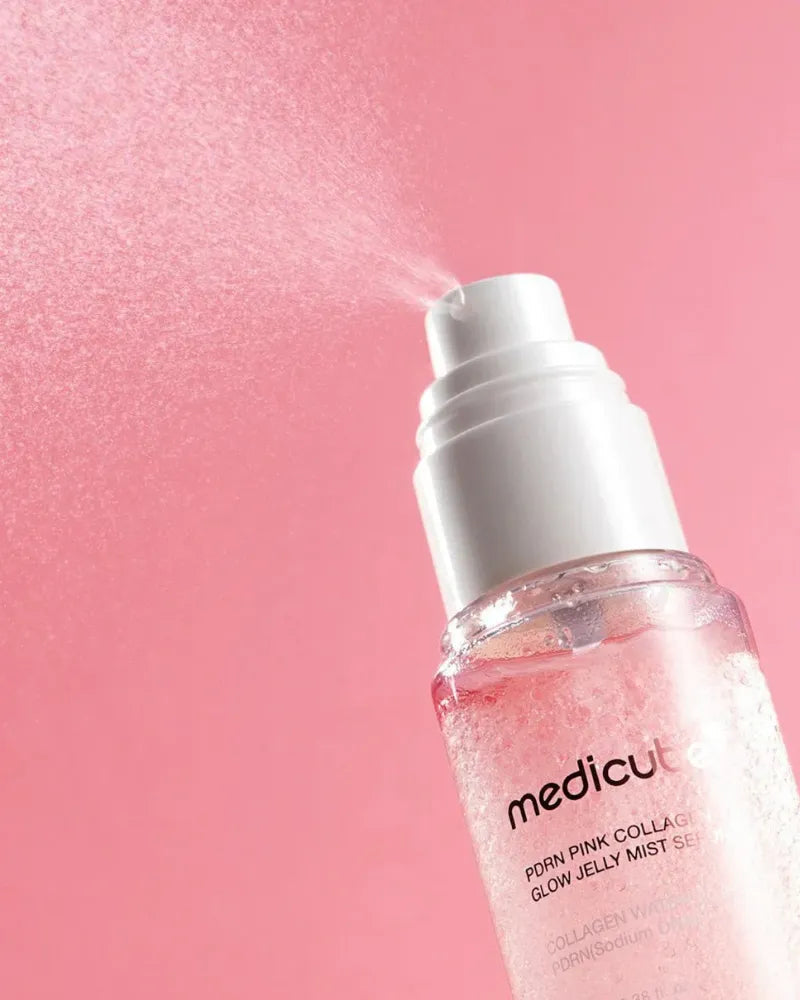 Medicube PDRN Pink Collagen Glow Jelly Mist Serum 100ml
