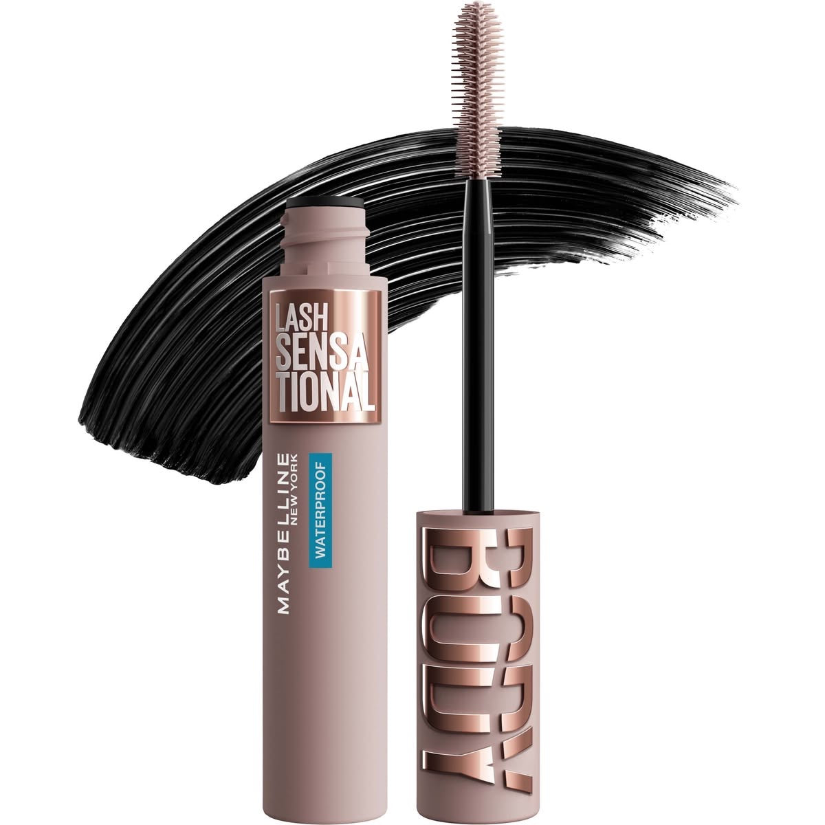 Maybelline Lash Sensational Full Body Waterproof Mascara – Very Black