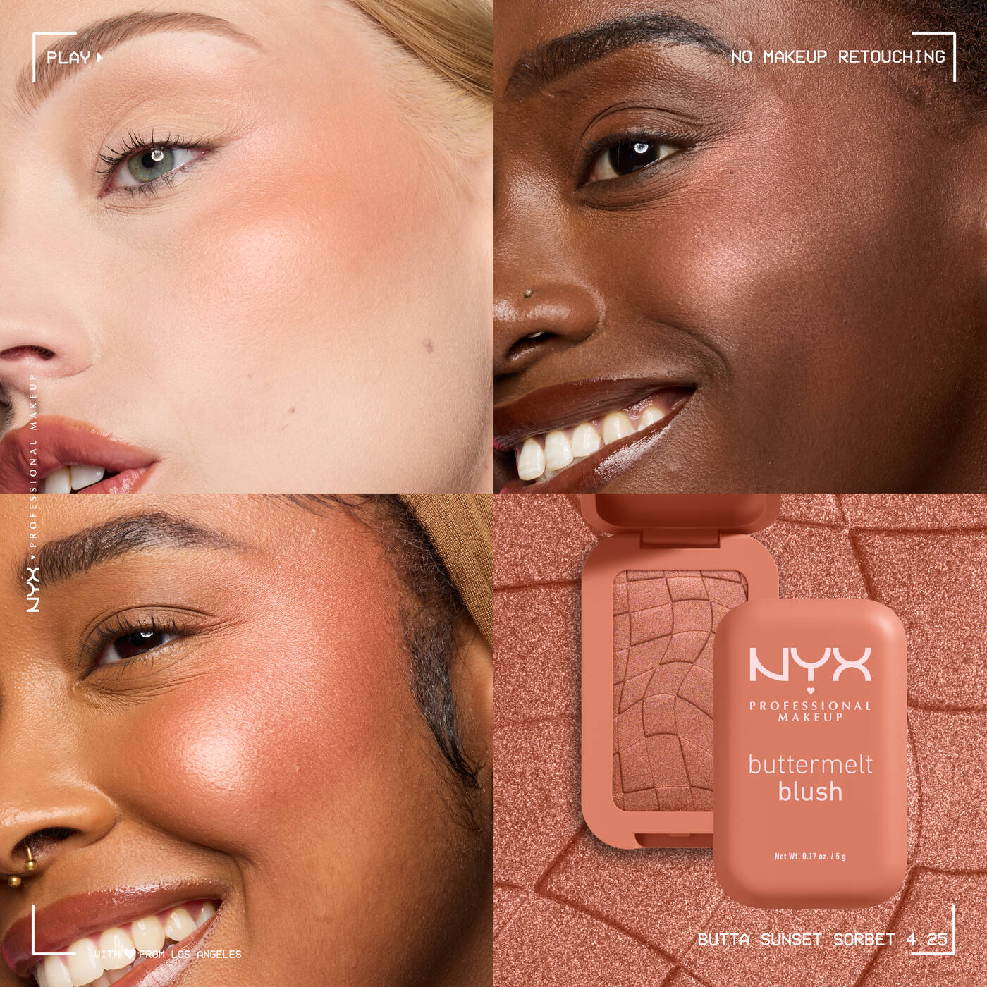 NYX Buttermelt Blush – Butta Sunset Sorbet