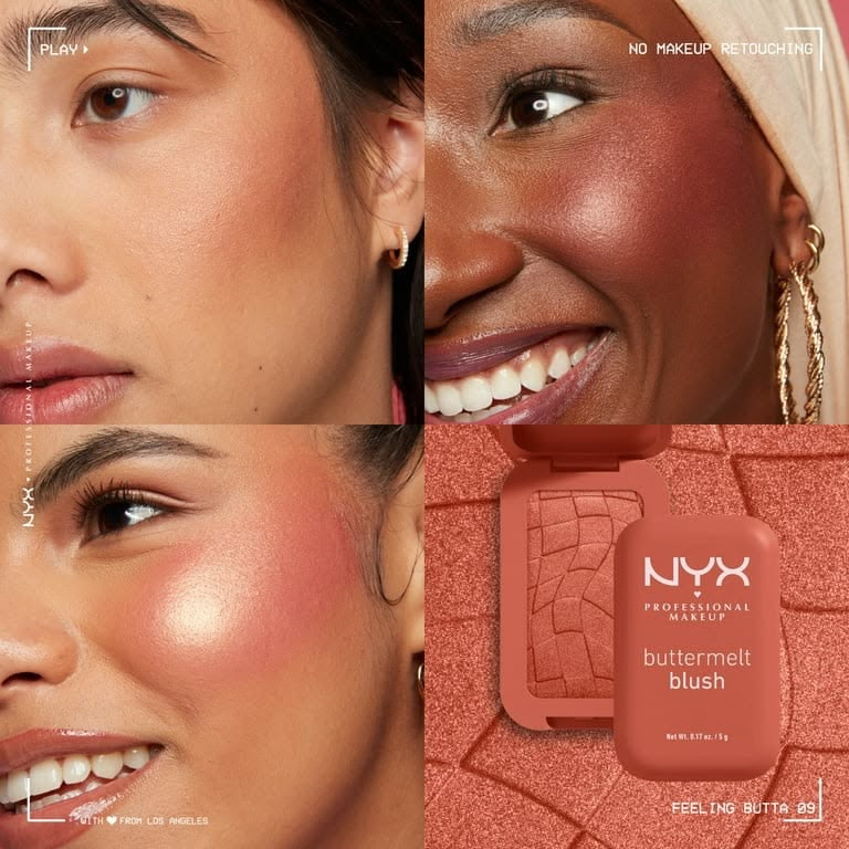 NYX Butter Melt Blush – Tono 09 Feeling Butta