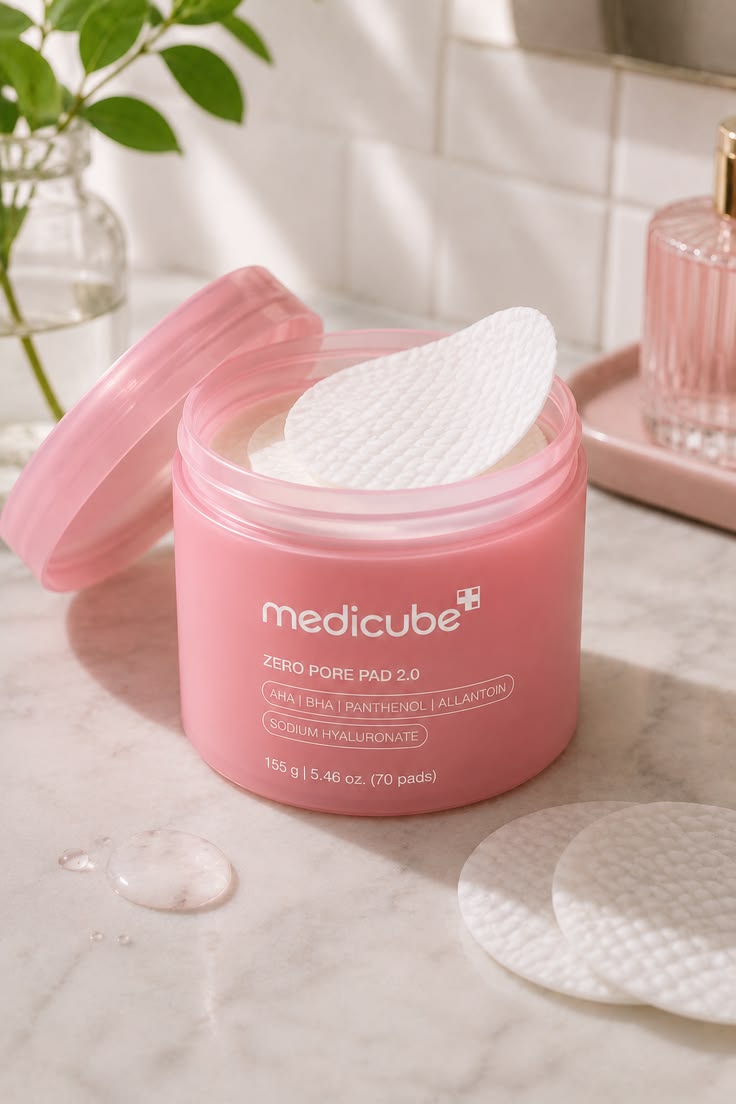 Medicube PDRN Pink Collagen Toning Gel Toner Pads