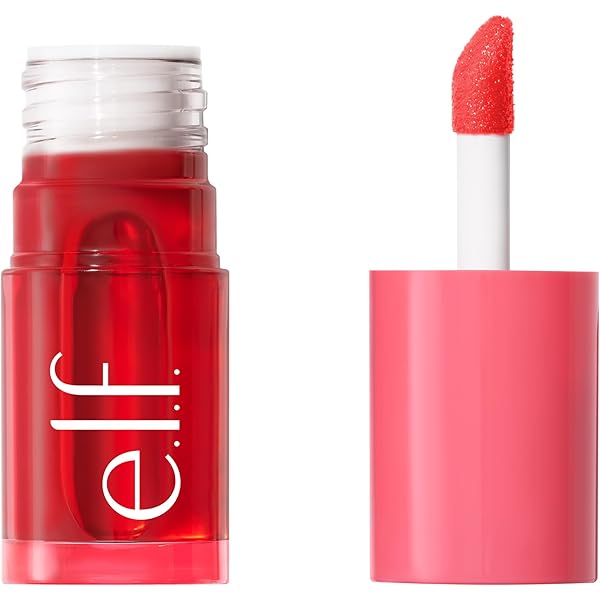 Elf tinta left on red