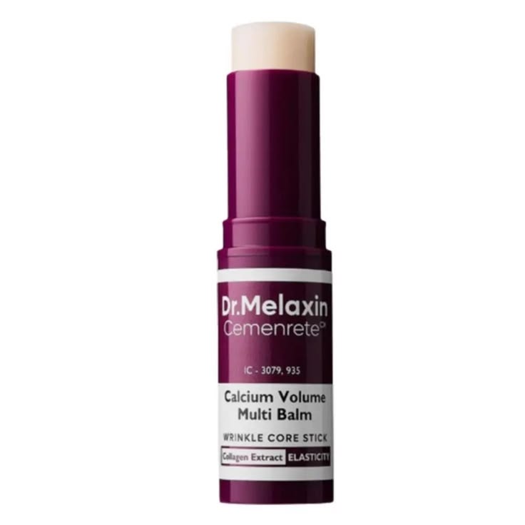 Dr. Melaxin Cemenrete Calcium Volume Multi Balm – Bálsamo Facial Reafirmante en Barra, 9 g