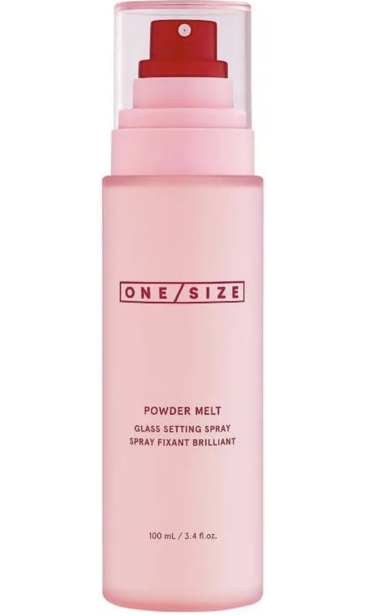 One size Powder Melt – Glass Setting Spray | Fijador de Maquillaje Efecto Glass Skin