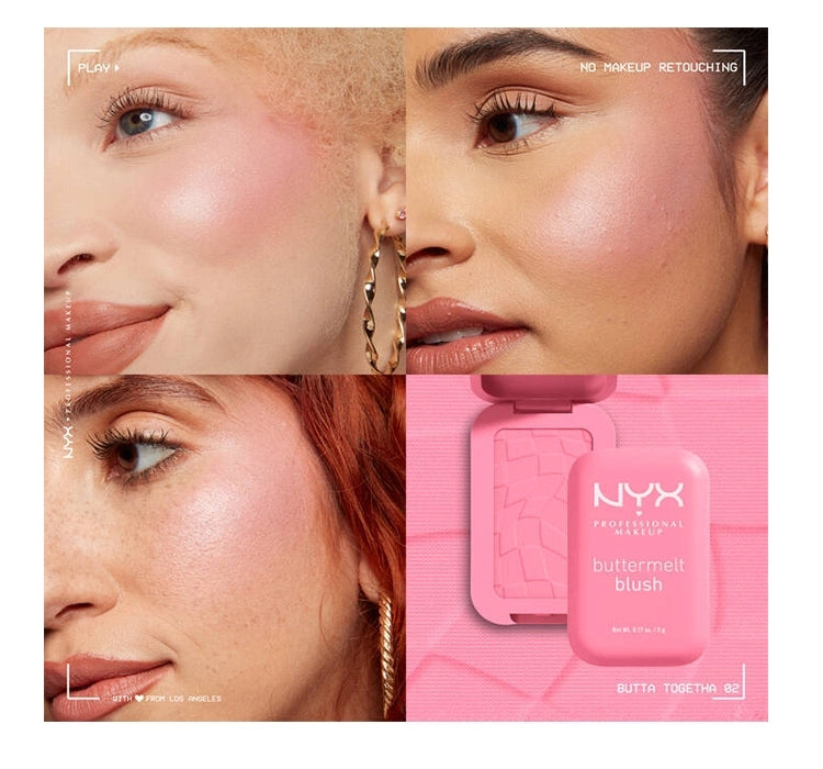 NYX Butta Together – Buttermelt Blush