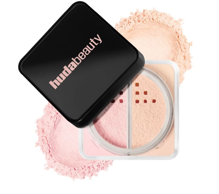Huda Beauty Easy Bake Loose Powder Brightening + Correcting Duo