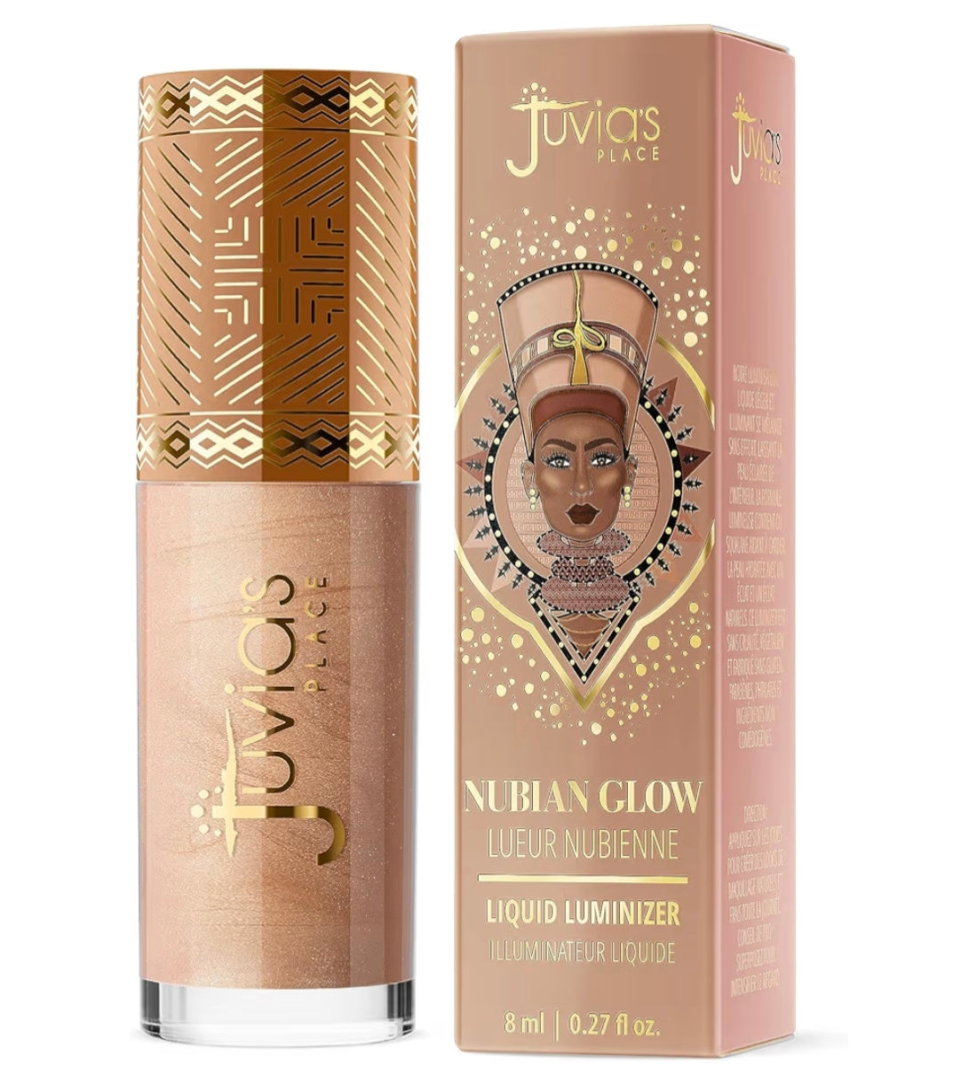 🤍✨ Nubian Ivory Light – Iluminador Líquido de Juvia’s Place ✨🤍
