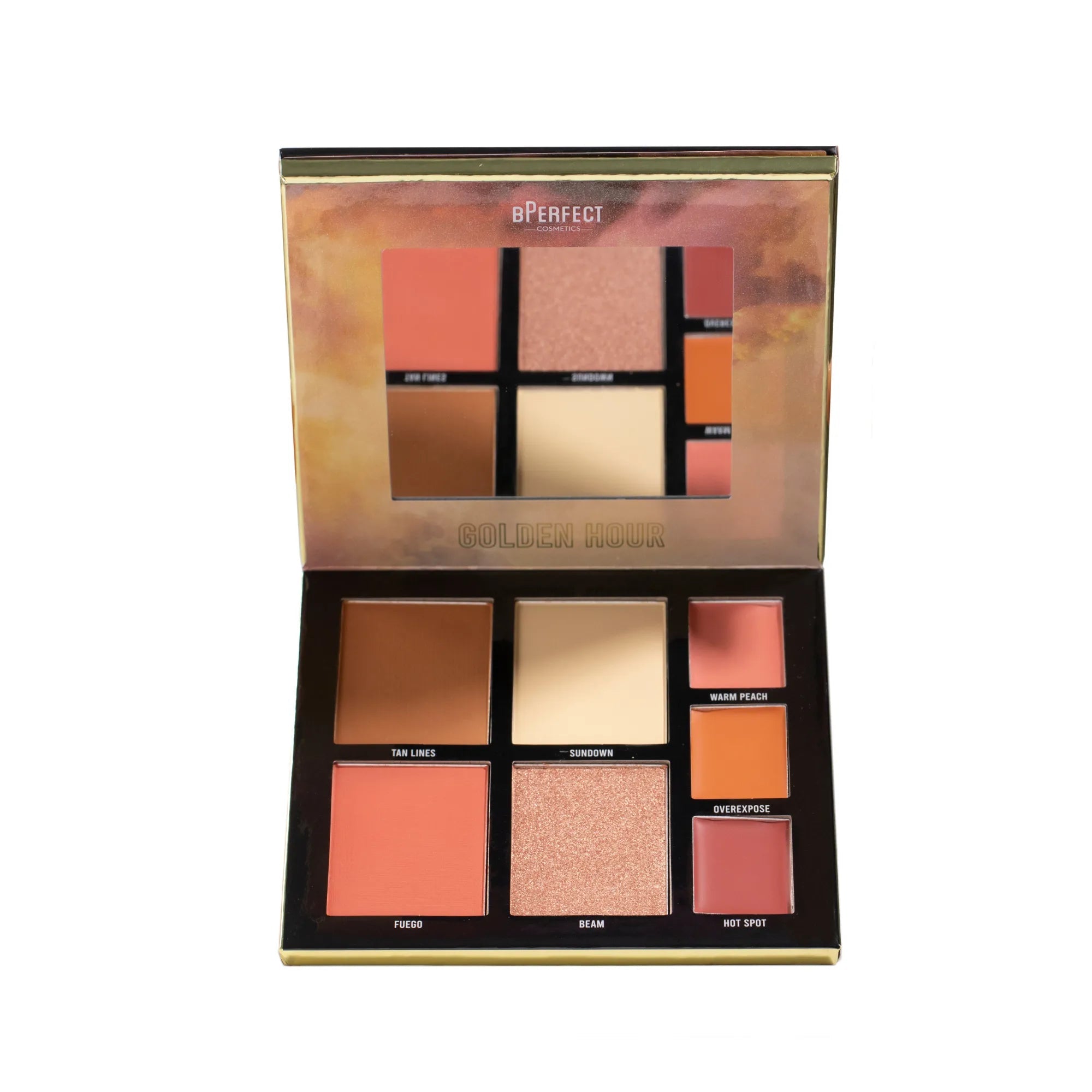 🌅✨ Golden Hour – Dusk Edition | Face Palette