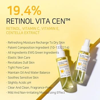 La Retinol + Vitamin C + Vitamin E Mist Essence de Aplb 105ml