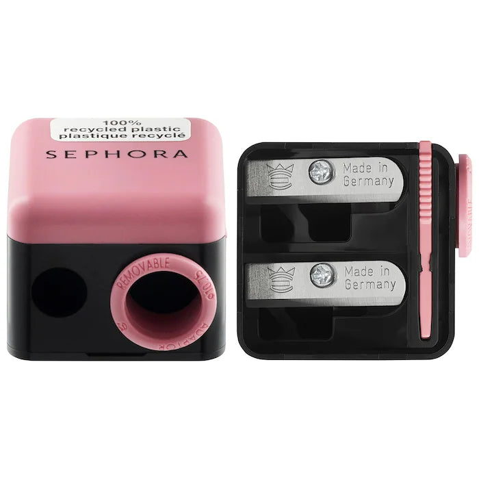 ✏️ Sephora – 3-in-1 Pencil Sharpener | Sacapuntas Universal para Maquillaje