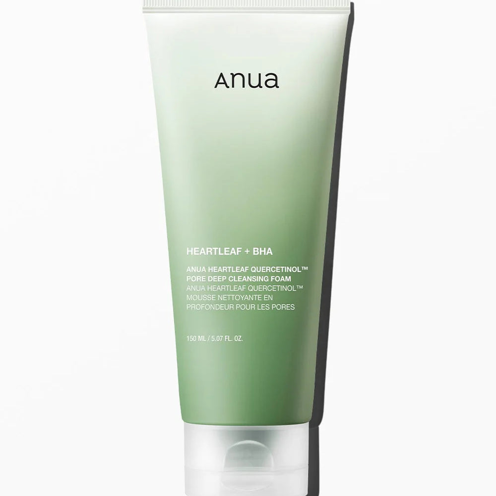 Anua Heartleaf Quercetinol Pore Deep Cleansing Foam- Limpiador facial
