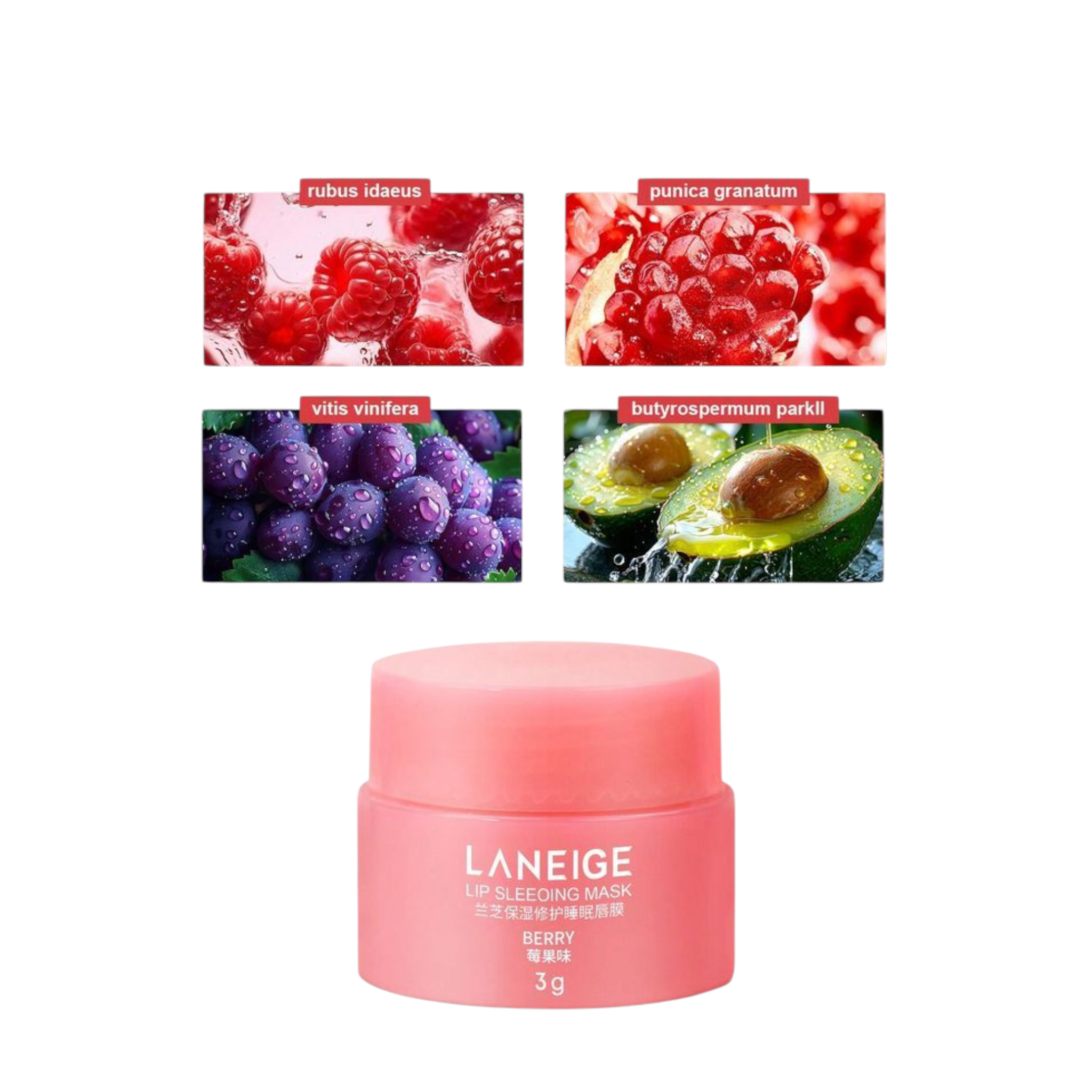 Mascarilla labial Laneige 3g