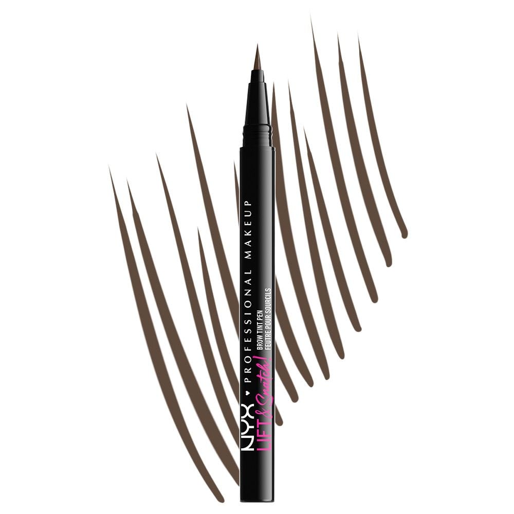 🤎 NYX Lift & Snatch Brow Tint Pen – Tono Brunette (Hasta 16H de duración)