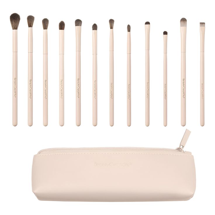 BROCHAS SET DE OJOS 12 PIEZAS NUDEX BEAUTY CREATIONS