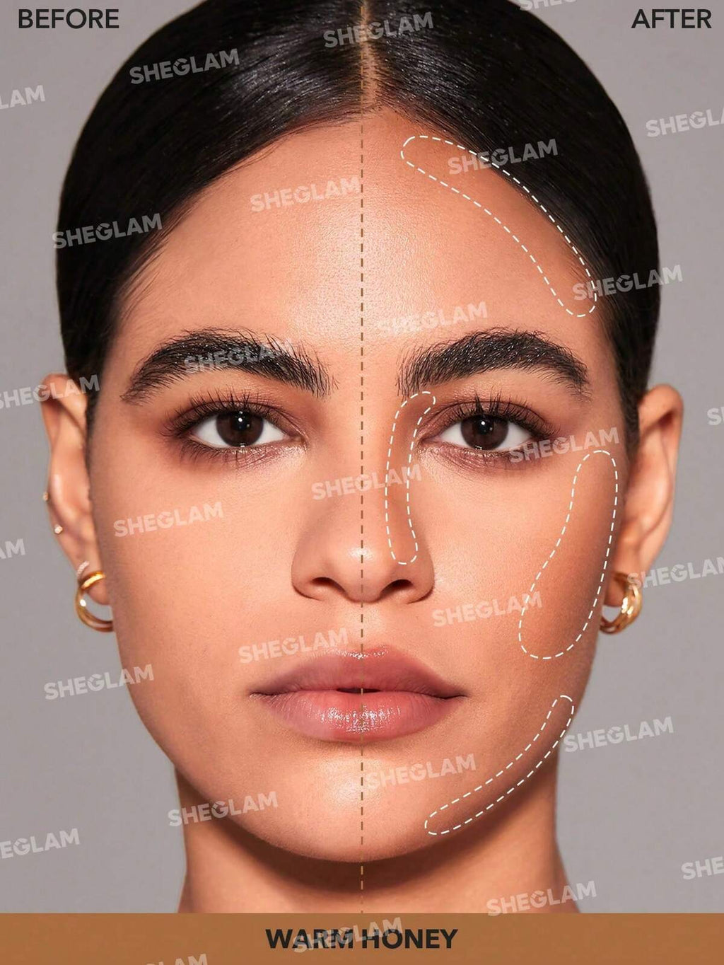 Snatch 'N' Define Cream Contour - Warm Honey -Sheglam