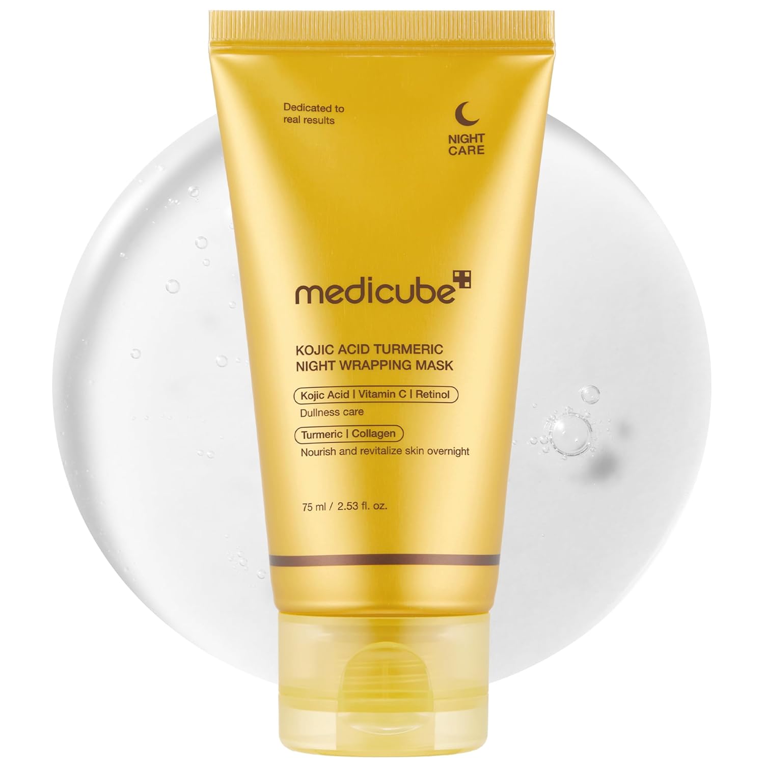 Kojic Ácido Tumeric Overnight Wrapping Peel off mask