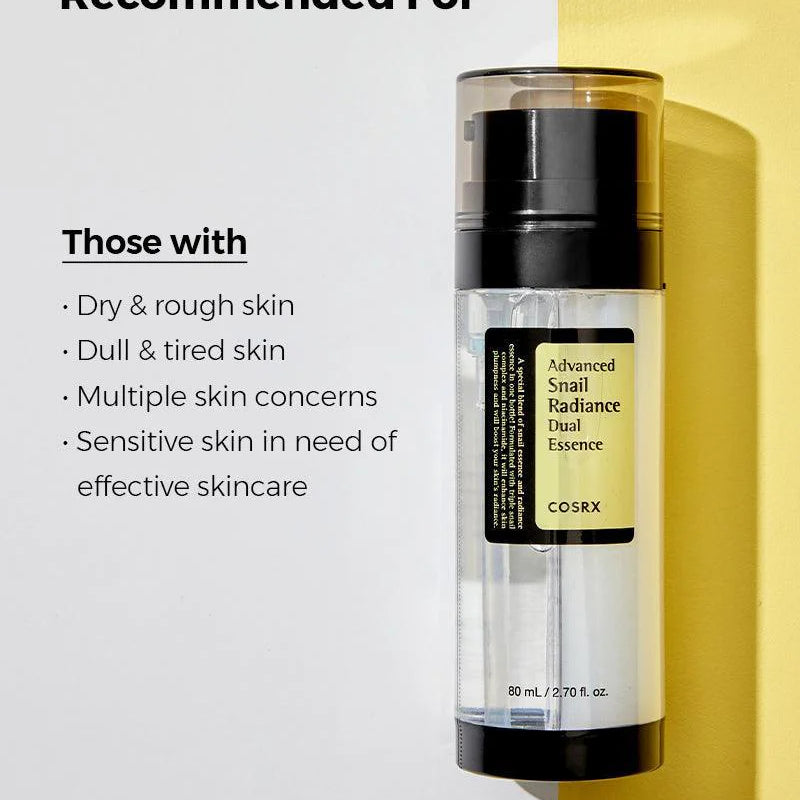 Advanced Snail Radiance Dual Essence Cosrx 80ml